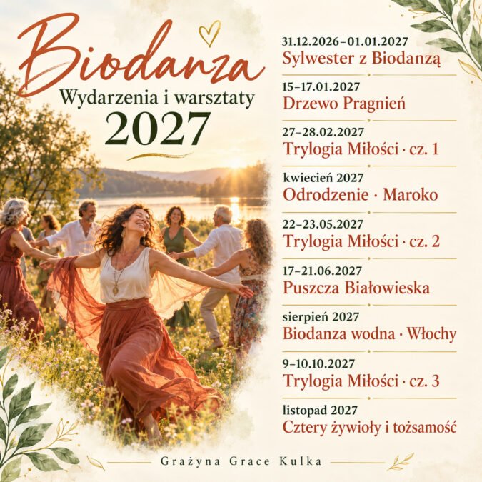 Biodanza 2027 – kalendarz wydarzeń i warsztatów